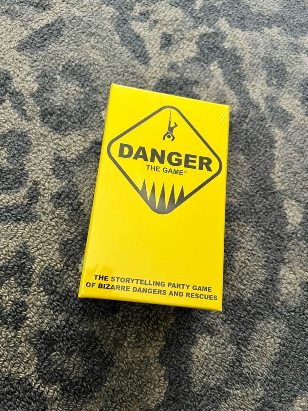 The Game - Yellow and Black Danger Storytelling Card Game